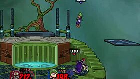 Dap Latina takes two cocks ass only no mercy pounding