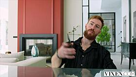 Eve Sweet And Rikako Katayama Share Massive Cock Passionately