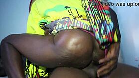 Muslim Fulani Milf Takes Brutal Double Anal and Pussy Penetration