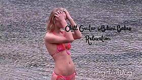 Chill Bikini Babes Relaxing In Country Setting