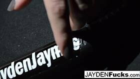 Jayden Jaymes Teases Tight Wet Pussy Cravings