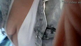 ginger paris playfully sucks banana while massaging her hairy pussy 😏🍌