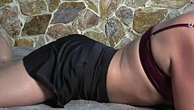 oiling xattlalust's huge curvy latina ass worship submissive