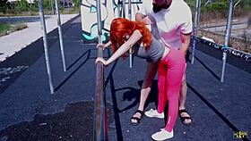 i teach athletic stranger crossfit then fuck her doggystyle deepthroat riding wildly 🏋️‍♀️💦🍆