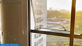 Guy hires sexy maid, slams her big ass and cums deep inside