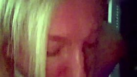 calling hubby at work while riding his friend's fat cock in cuck game