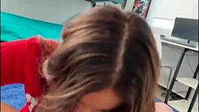 Serena sterling's perfect ass bounces in dorm college fuck frenzy