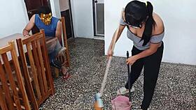 Fucking Sexy Maid While Wife's Away