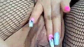 i'm la coneja rabitquiky slamming huge dildo deep in my gaping ass