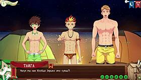 Sex with Taiga Game Friends Camp Path 2 Part 17 Russian Dub