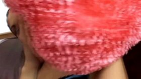 young lesbian babes in lingerie scissor and lick passionately 👭💕
