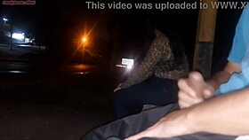 Seriously, flashing my cock at this curvy latina bus slut—watch her deepthroat it wild!