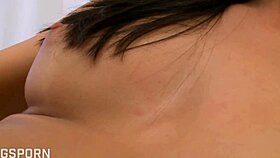 Czech Brunette Plunges Silver Dildo in Outdoor Bliss