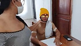 Fucking Sexy Maid While Wife's Away