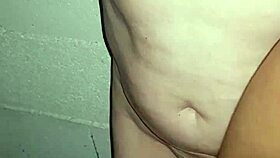 french housewife slave humiliated in garage then used outdoors in bondage