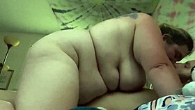 oh damn this fat cowgirl slut rides that monster cock so deep!