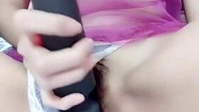 a chinese girl masturbates to squirting bliss