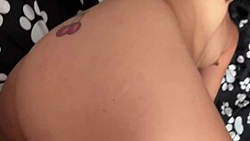 I'm shaking with desire as this petite tattooed beauty gives up her virginity in POV bliss.