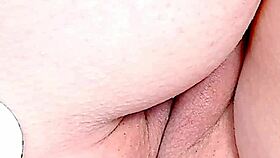 i'm fingering this gaping asshole during intense pussy exam closeup