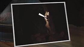 face fucking and rimming bound submissive ashley lane outdoors in california