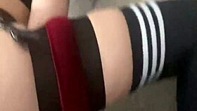 purple dreadlock latina submits emotionally to black master's rough pounding