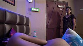 Indian MILF Sneaks In for Young Stud's Hard Pounding