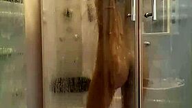 wanna spy on sexy girl showering then hardcore fucked? 👀🚿💦