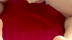 hidden cam spies brazilian redhead's solo ass tease