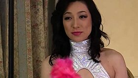 Skinny Japanese babe, suck this cock and take cum in your mouth at JAV casting?