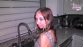 18yo Breezy Bri Takes Creampie From Seth In Wild Fuck Fest!