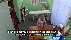 Curvy Blonde Nurse Falls for Doctor's Intriguing Dirty Deal