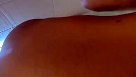 Petite wife takes anal pounding in shower, who wants a turn next?