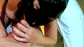 oh god this double blowjob facial in portuguese is making me cum so hard today