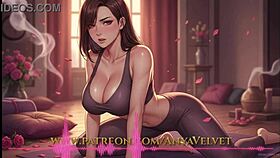 caught the peeper, now my yoga turns into his hot solo crossdressing show!