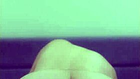 Goth babe Vanerose shakes her big natural tits dancing then fucks her dildo hard for you!