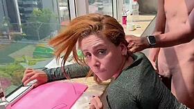 hey, she's such a saint but her hubby's total cuck with that monster black cock