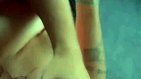 Hey hubby catches me porn watching, joins for outdoor tit jerk