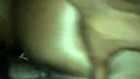 Chocolate cock slams wet chocolate pussy deep