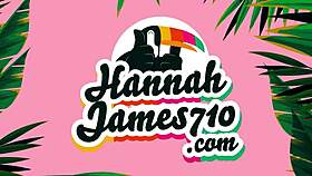 Uv backlight highlights hannahjames710's sexy bra and thong