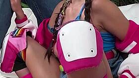 sasha tatcha craves bryan gozzling's brutal deepthroat gagging and rough doggy destruction