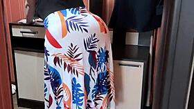 guy gropes mature housewife's huge natural tits and fucks her hard