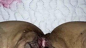 Gretala flashes open pussy while he snores 😏👀