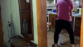 young schoolgirl waits home for hard pounding after class