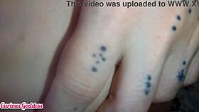 curious blonde hotwife worships ass then gets hairy pussy licked and anal creampied