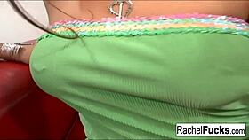 sexy babe rachel indulges her foot fetish with intense fucking