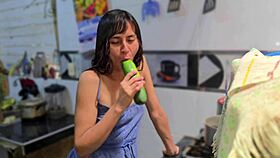 Ex Suegro Fucks Me In Kitchen While Waiting For Ex