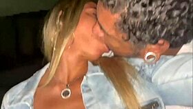 Wife meets stranger for hot amateur public fuck with intense rubbing and blowjob!