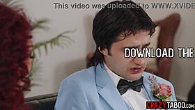 kiki daire bombshell rides elias cash huge cock wildly.