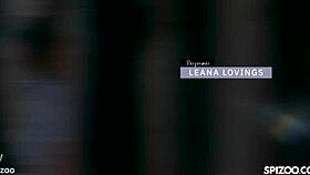 leana lovings pussy pounded hard by huge black cock