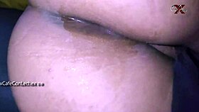 Hot Latina Bent Over Armchair Begs For Rough Ass Pounding